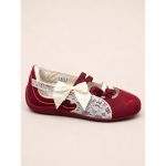 PUMA SPEED CAT BURGUNDY BALLET LACE SHOES