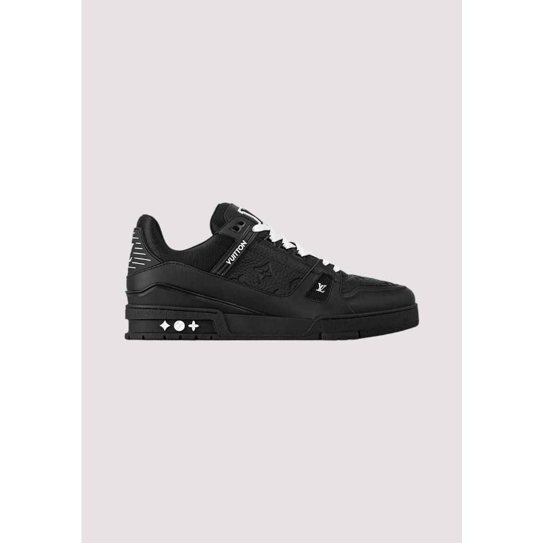 LOUIS VUITTON LV TRAINER ALL BLACK