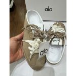 ALO SUNSET SNEAKER BEIGE MULE WOMEN