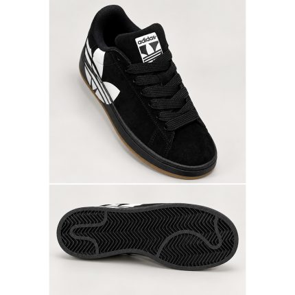 ADIDAS CAMPUS 00S BLACK SUEDE SIGNATURE STRIPE