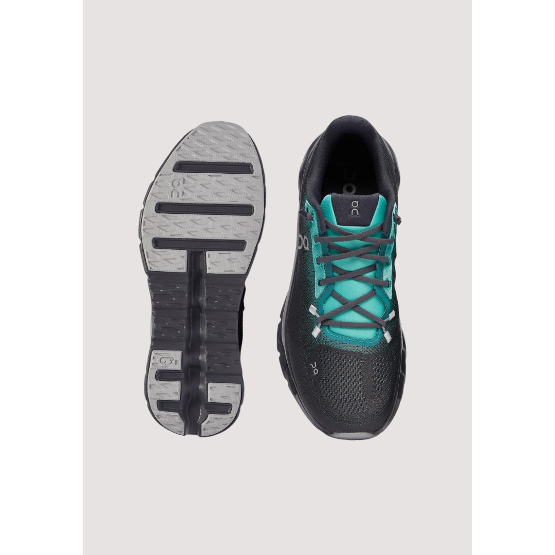 ON CLOUD TILT AQUA IRON RUNNING SHOES