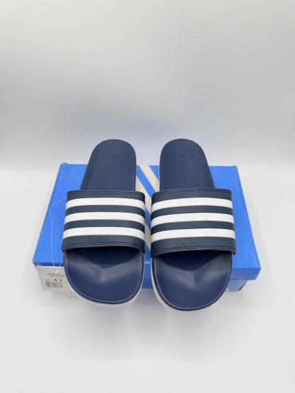 ADI STRIPES -  White Blue