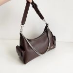 Coach Pocket Juliet Dark Brown Bag. - Image 5